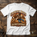 Country Boys Are Built Different – Heritage Men’s Graphic Workwear Tee