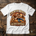 Country Boys Are Built Different – Men’s Western Workwear Tee